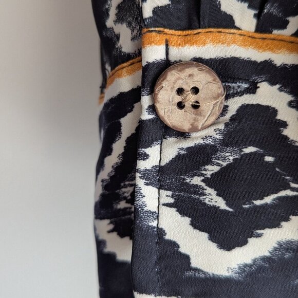 Rachel Zoe Floral boho button down blouse - Picture 7 of 12